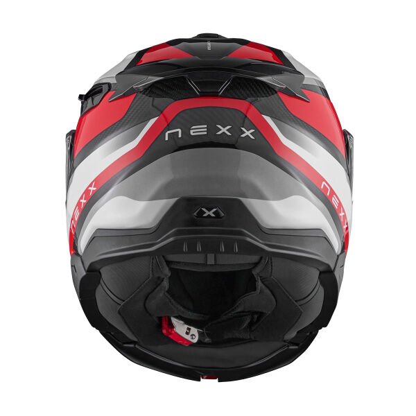 NEXX X.LIFETOUR PRO MILE KARBON BEYAZ-KIRMIZI KASK