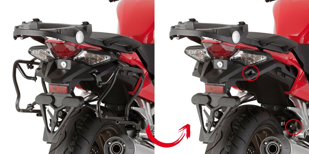 GIVI PLXR1132 HONDA VFR 800 F (14-20) YAN ÇANTA TAŞIYICI