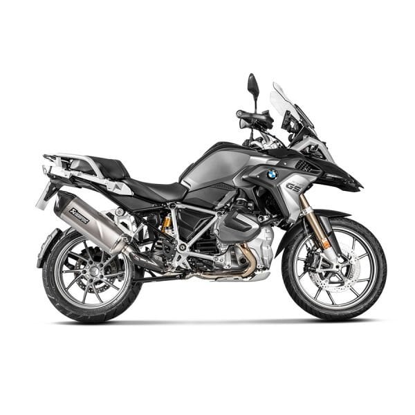 AKRAPOVIC S-B12SO23-HAAT BMW R 1250 GS / ADVENTURE (19-24) SLIP-ONLINE (TITANIUM) EGZOZ
