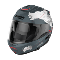 N100-6 LEGEND CHECA N-COM 030 ÇENE AÇILIR MOTOSİKLET KASKI