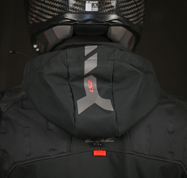 LS2 ZIRCONIUM EVO MONT SİYAH-KIRMIZI