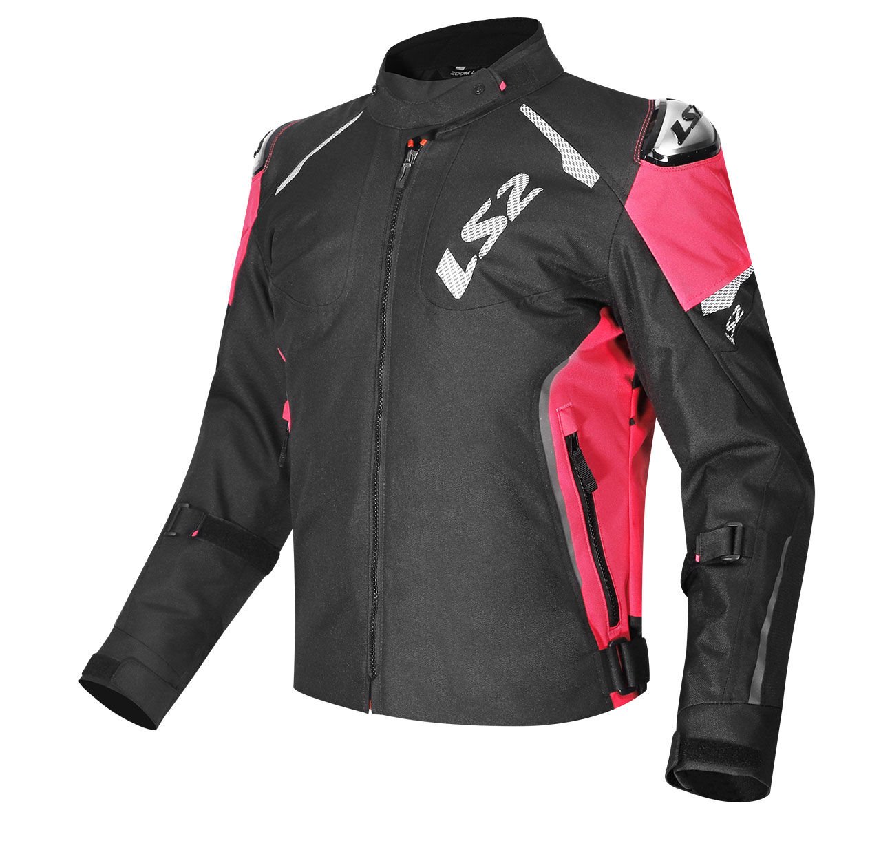 LS2 ZOOM H2O KADIN MONT SİYAH-FUŞYA