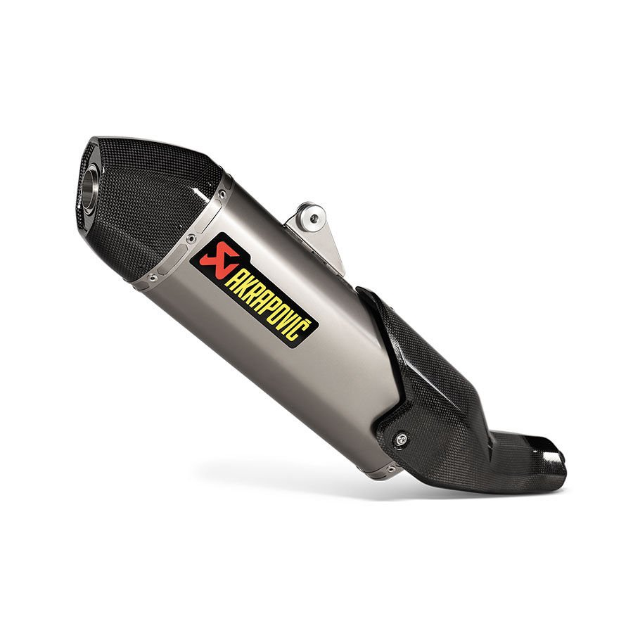 AKRAPOVIC S-D9SO19-HJAT DUCATI DESERT X (22-24) SLIP-ON LINE (TITANIUM) EGZOZ