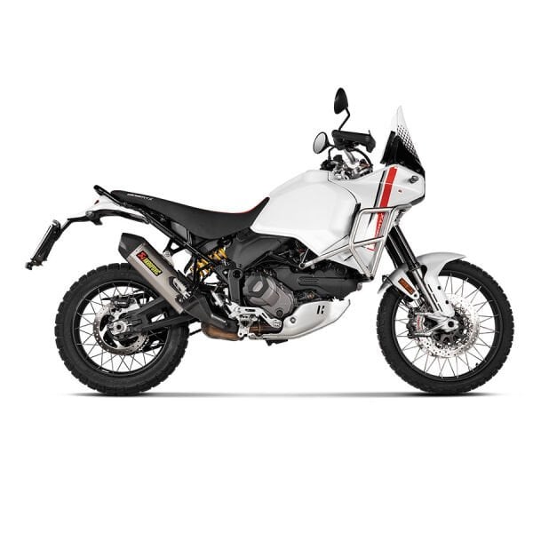 AKRAPOVIC S-D9SO19-HJAT DUCATI DESERT X (22-24) SLIP-ON LINE (TITANIUM) EGZOZ