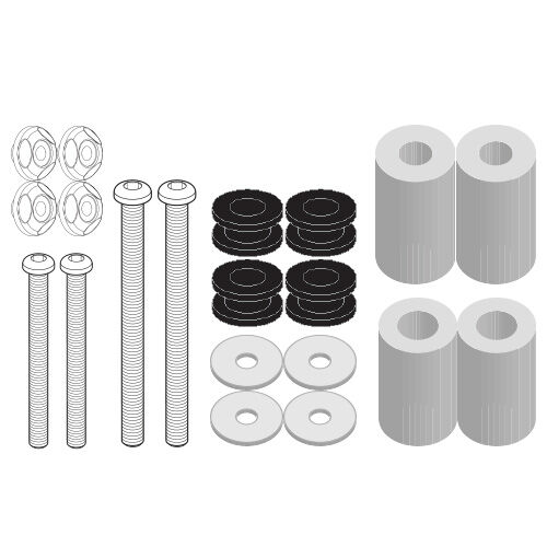 GIVI D7058KIT SYM JOYMAX Z 300-Z+ 300 (19-24) - JOYMAX 300 Z E5+ (25-26) RÜZGAR SİPERLİK BAĞLANTISI