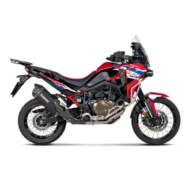 AKRAPOVIC S-H11SO4-HAFT HONDA CRF1100L AFRICATWIN / ADV. SPORT (24-25) SLIP-ON LINE (TITANIUM) EGZOZ