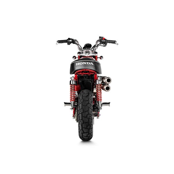 AKRAPOVIC S-H125SO5-FFT HONDA MONKEY (19-25) SLIP-ON LINE (TITANIUM) EGZOZ