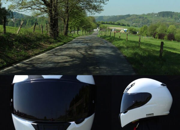 SHOEI CF-1V KASK CAMI SİYAH (YARIS) (X-SPIRIT - XR-1000 - RAID II - MULTITEC)