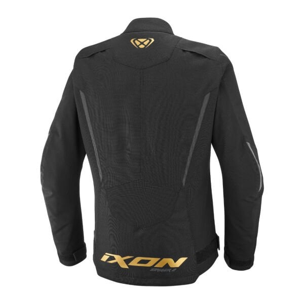 IXON STRIKER 2 LADY Siyah Altın Kadın Motosiklet Montu