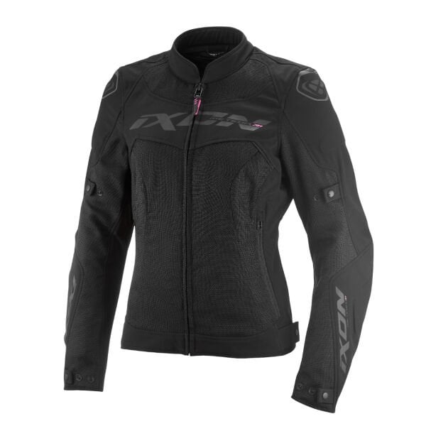 IXON METEOR 31 LADY Siyah Beyaz Pembe Kadın Motosiklet Montu