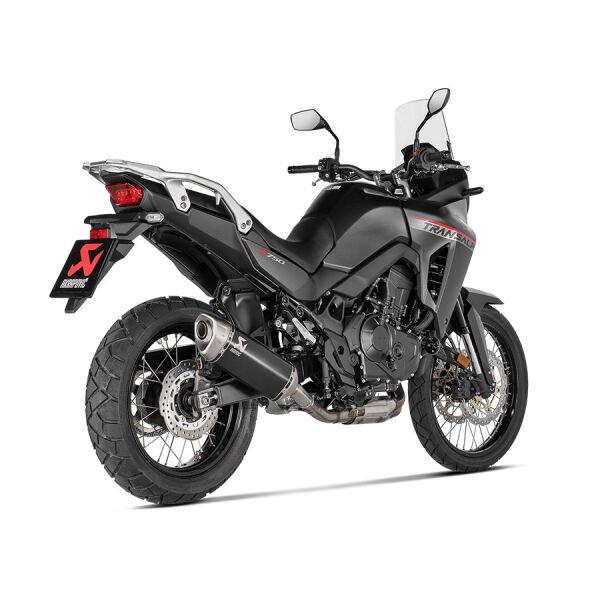 AKRAPOVIC S-H7SO6-HRTBL HONDA XL750 TRANSALP (23-24) SLIP-ON LINE (TITANIUM) EGZOZ