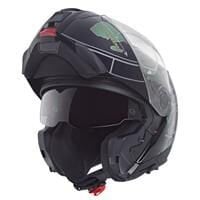 SCHUBERTH C5 GLOBE GREEN ÇENE AÇILIR MOTOSİKLET KASKI