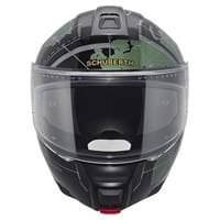 SCHUBERTH C5 GLOBE GREEN ÇENE AÇILIR MOTOSİKLET KASKI