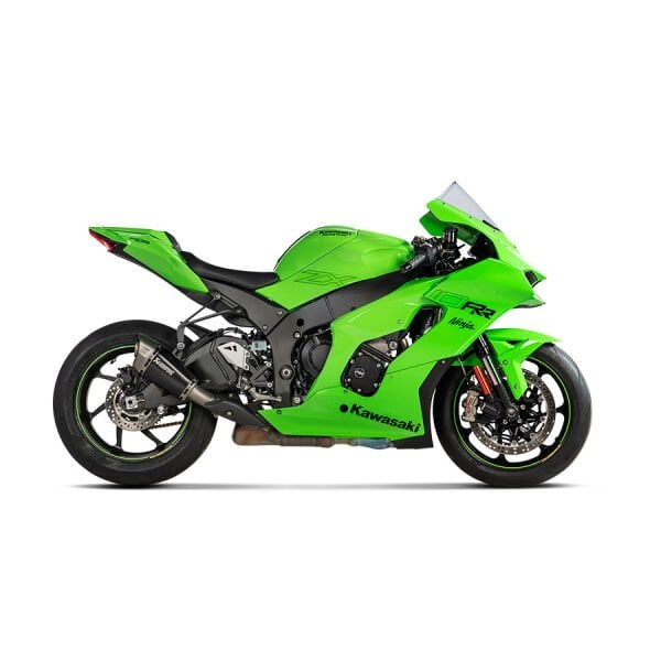 AKRAPOVIC S-K10SO28-ASZTBL KAWASAKI NINJA ZX-10R - ZX10RR (21-25) SLIP-ON LINE (TITANIUM) EGZOZ