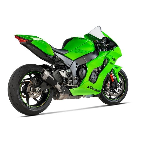 AKRAPOVIC S-K10SO28-ASZTBL KAWASAKI NINJA ZX-10R - ZX10RR (21-25) SLIP-ON LINE (TITANIUM) EGZOZ