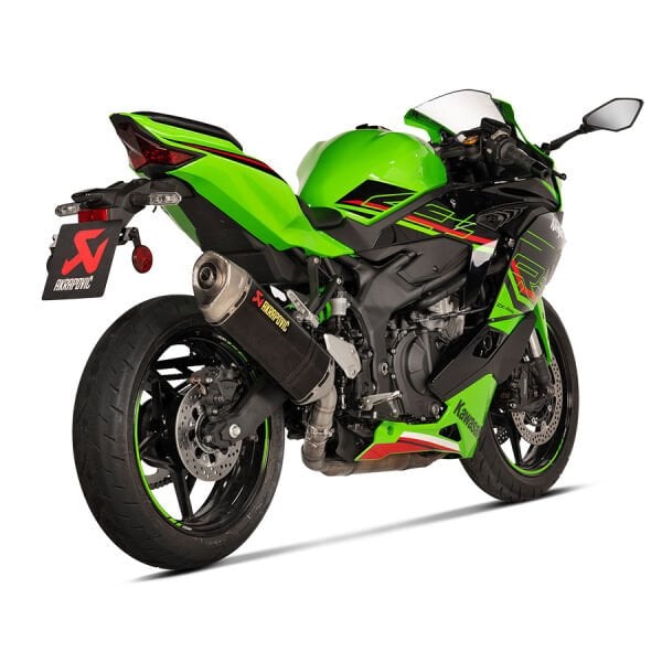 AKRAPOVIC S-K4SO8-HRC KAWASAKI NINJA ZX-4R (23-25) SLIP-ON LINE (TITANIUM) EGZOZ