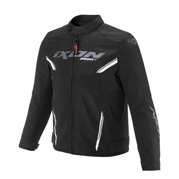 IXON STRIKER 2 KID Siyah Beyaz Çocuk Motosiklet Montu