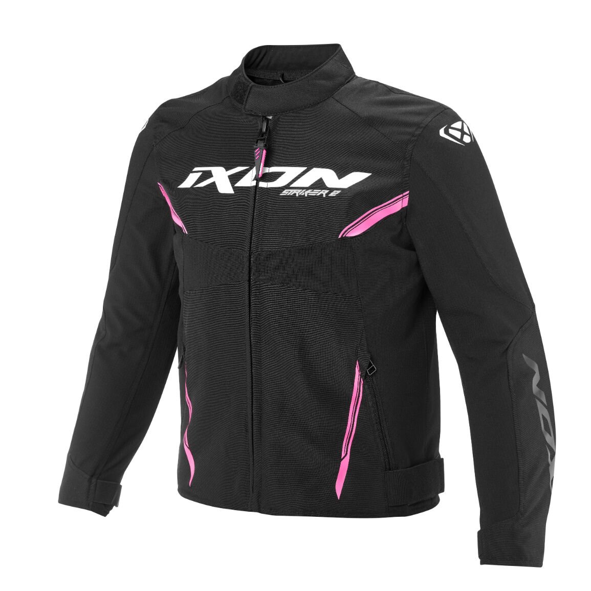 IXON STRIKER 2 KID Siyah Pembe Çocuk Motosiklet Montu
