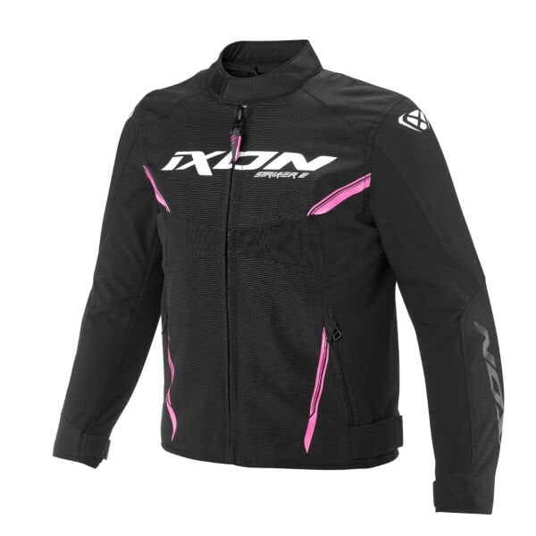 IXON STRIKER 2 KID Siyah Pembe Çocuk Motosiklet Montu