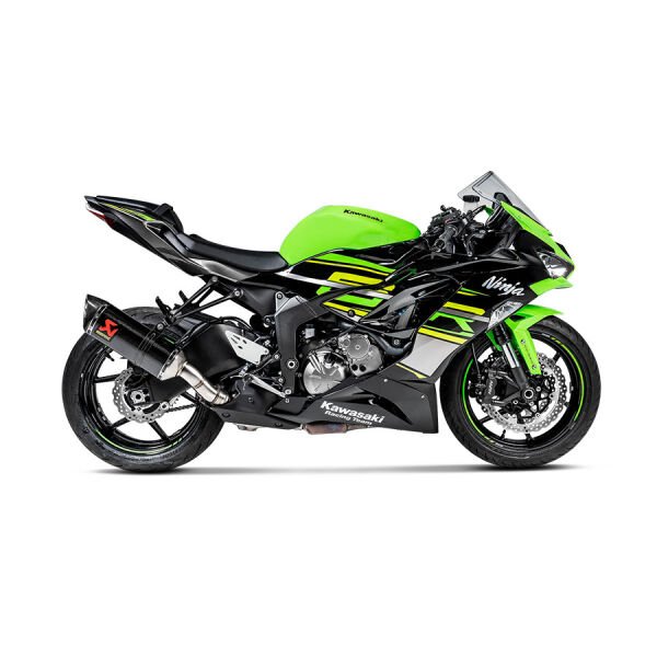 AKRAPOVIC S-K6SO7-ZC KAWASAKI NINJA ZX-6R (09-25) SLIP-ON LINE (CARBON) EGZOZ