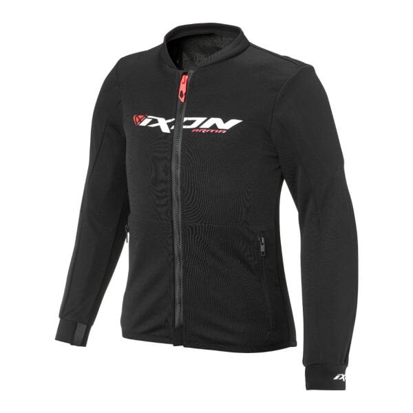 IXON ARMA KID Siyah Beyaz Kırmızı Çocuk Motosiklet Montu