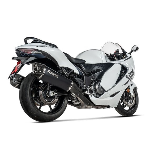 AKRAPOVIC S-S13SO4-HRAATBL SUZUKI GSX-1300R HAYABUSA (21-25) SLIP-ON LINE (TITANIUM) EGZOZ