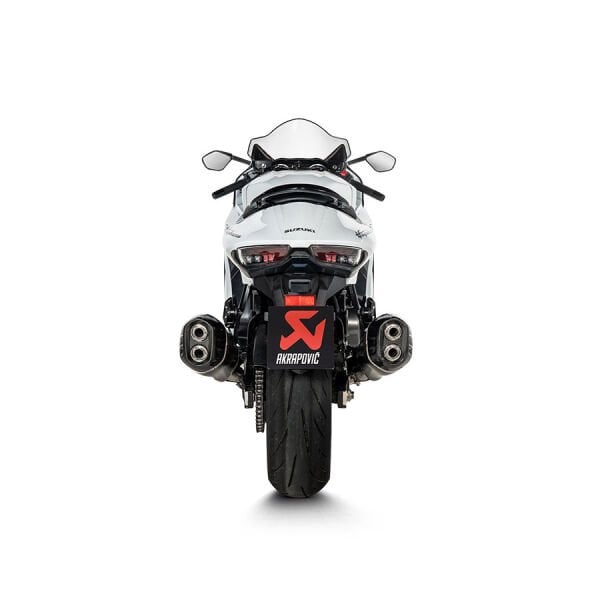 AKRAPOVIC S-S13SO4-HRAATBL SUZUKI GSX-1300R HAYABUSA (21-25) SLIP-ON LINE (TITANIUM) EGZOZ