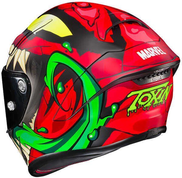 HJC RPHA1 KASK TOXIN MARVEL