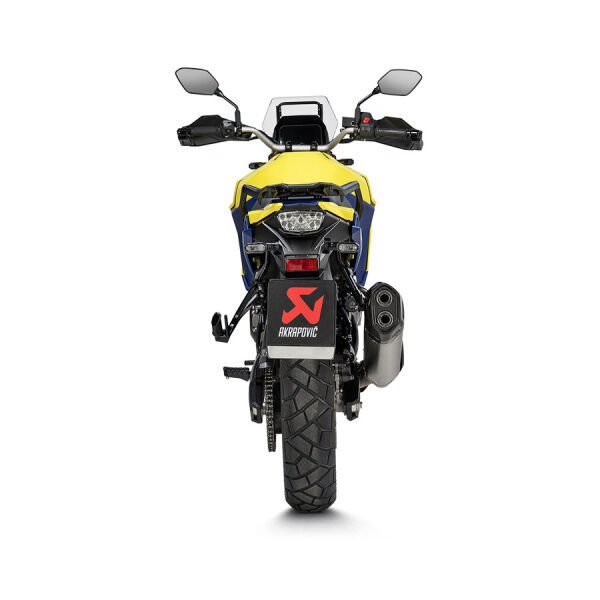 AKRAPOVIC S-S8SO1-HAFT SUZUKI V-STROM 800DE (22-25) SLIP-ON LINE (TITANIUM) EGZOZ