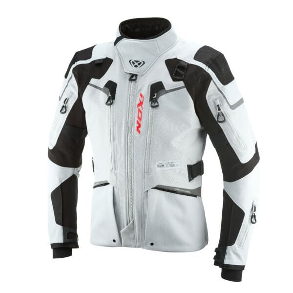 IXON ODIN Gri Siyah Motosiklet Montu