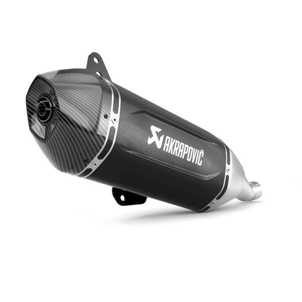 AKRAPOVIC S-VE3SO12-HWSSBL VESPA GTS 310 /SUPER/SUPERSPORT/SUPERTECH (24-25) SLIP-ON LINE (SS) EGZOZ