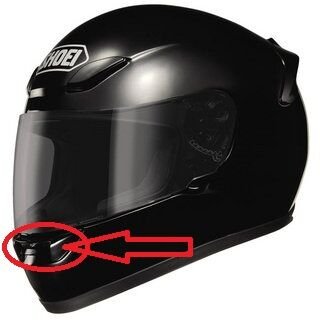 SHOEI XR-1000 ÇENE HAVALANDIRMA