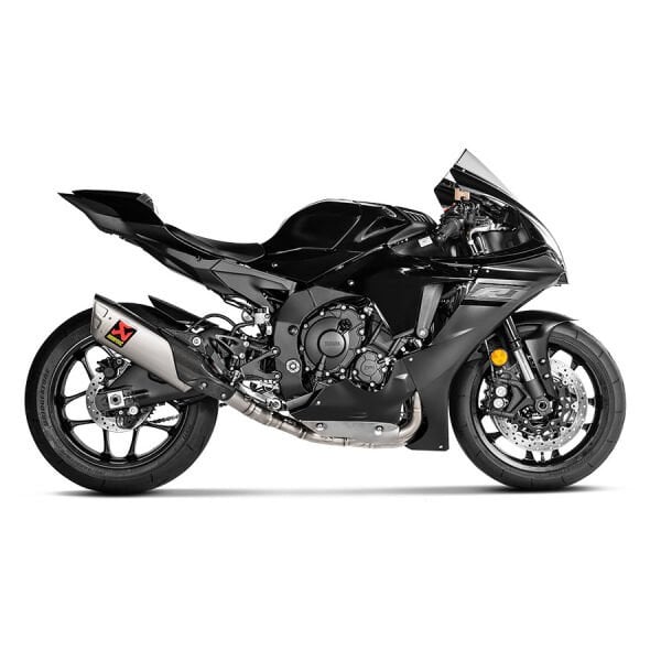 AKRAPOVIC S-Y10R15-APLT YAMAHA R1 (15-25) RACING LINE (TITANIUM) EGZOZ