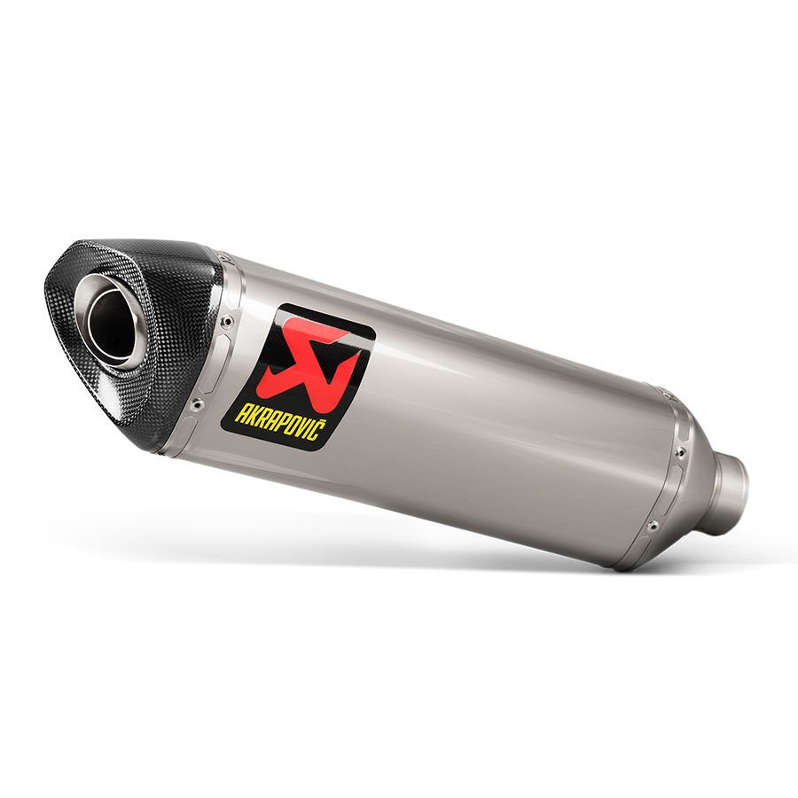 AKRAPOVIC S-Y10SO19-RT/TD YAMAHA R1 (15-25) SLIP-ON LINE TRACK DAY (TITANIUM) EGZOZ