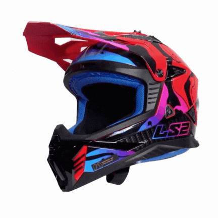 LS2 FAST 2 WASH KIRMIZI KASK