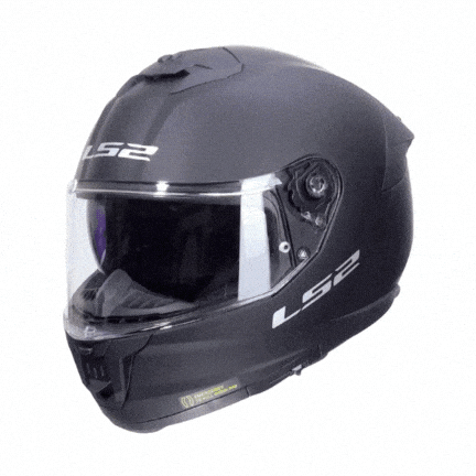 LS2 STREAM 2 MAT SİYAH KASK