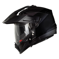 NOLAN N70-2 X 06 CLASSICO 301 ÇENE ÇIKARILABİLEN TEREKLİ KASK PARLAK SİYAH