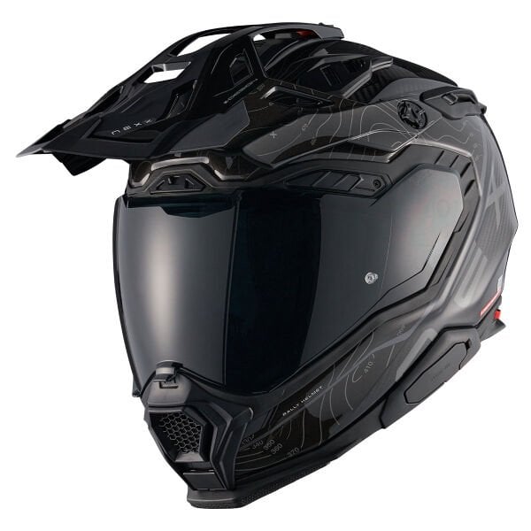 NEXX X.WED 3 FURKA KARBON SİYAH-GRİ KASK