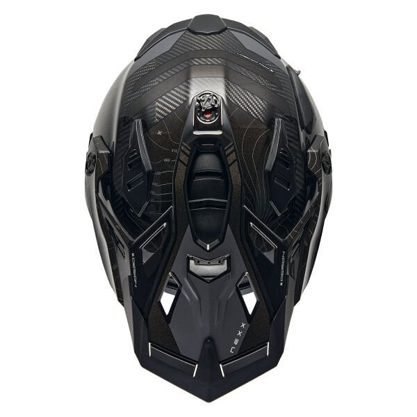 NEXX X.WED 3 FURKA KARBON SİYAH-GRİ KASK