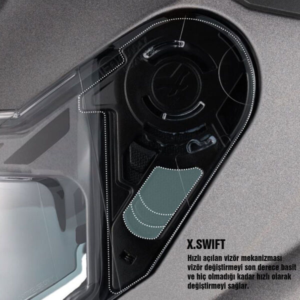 NEXX Y.100 MAT TITANIUM KASK