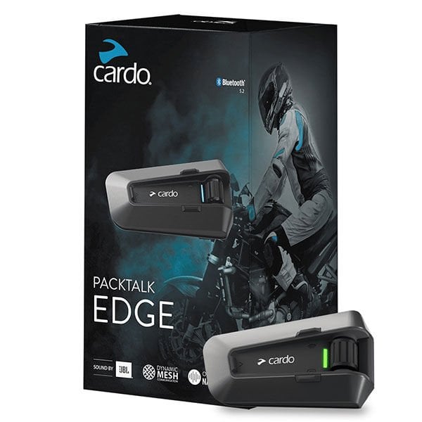 CARDO PACKTALK EDGE JBL BLUETOOTH INTERCOM (TEKLİ PAKET)