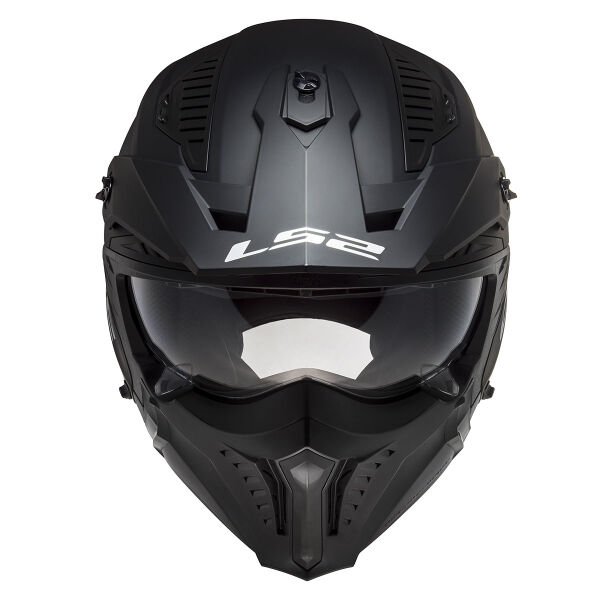 LS2 DRIFTER MAT SİYAH KASK