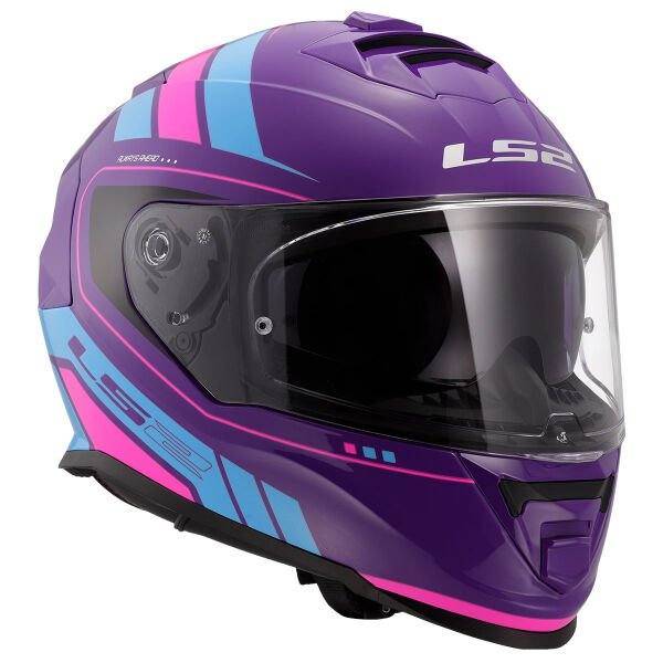 LS2 STORM 2 FIST MOR-MAVİ KASK
