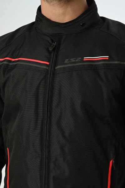 LS2 SHADOW MONT SİYAH-KIRMIZI