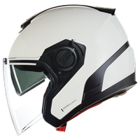 NOLAN N40-5 06 CLASSICO 305 CAMLI YARIM KASK METAL BEYAZ
