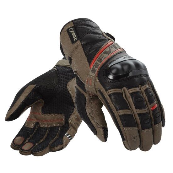 REVIT DOMINATOR GORE-TEX ELDİVEN KAHVE-KIRMIZI
