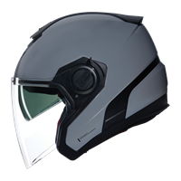NOLAN N40-5 06 CLASSICO 303 CAMLI YARIM KASK PARLAK GRİ