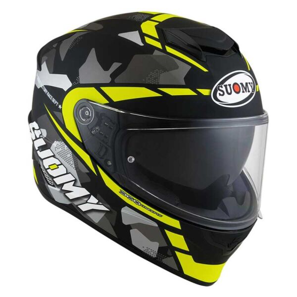 SUOMY STELLAR KASK RACE SQUAD MATT YELLOW