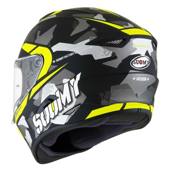 SUOMY STELLAR KASK RACE SQUAD MATT YELLOW
