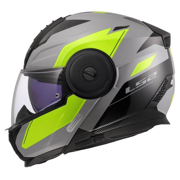 LS2 SCOPE 2 DURIA GRİ-NEON SARI KASK
